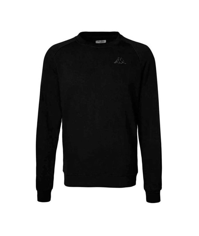 Sweat Kappa Homme Caimali Noir Noir Grisâtre