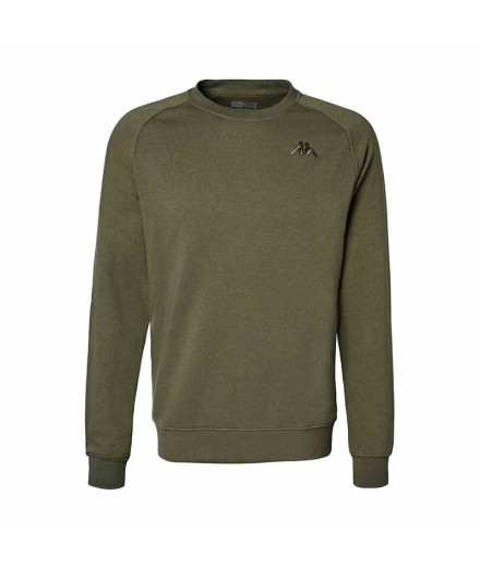 Sweat Kappa Homme Caimali Korporate Vert Olive Vert Afrique