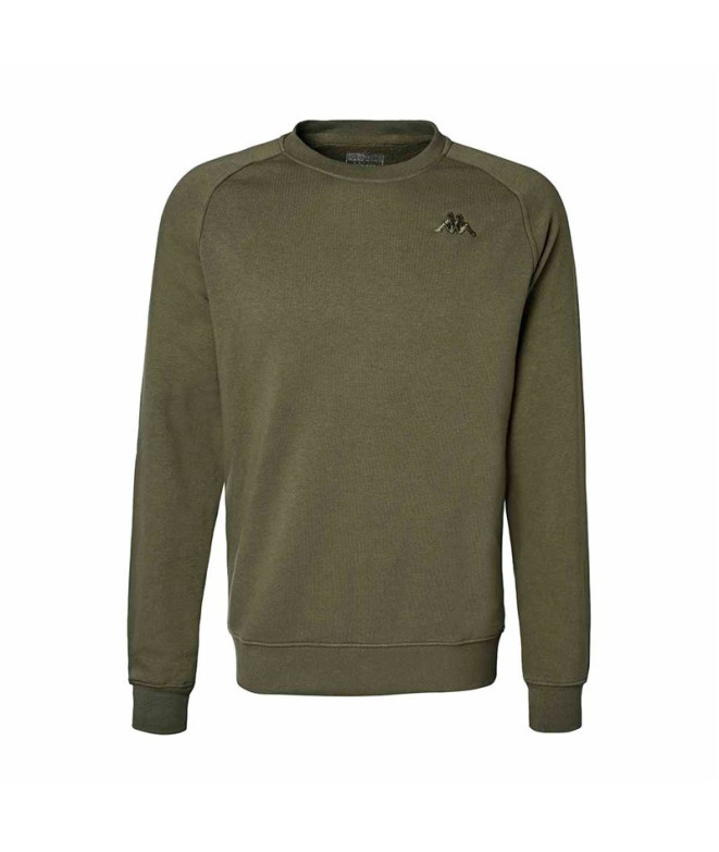 Sweat Kappa Homme Caimali Korporate Vert Olive Vert Afrique