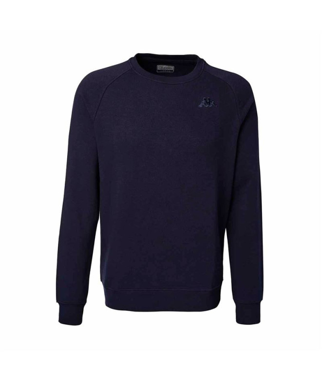 Sweat Kappa Homme Caimali Korporate Blue Marine Blue Intense