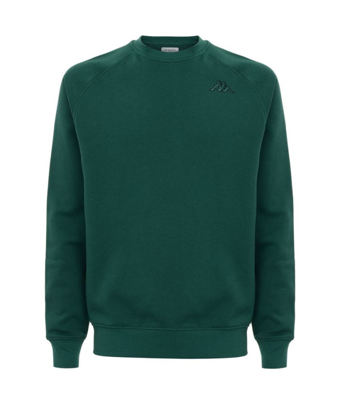 Sudadera Kappa Caimali Hombre Green Biome