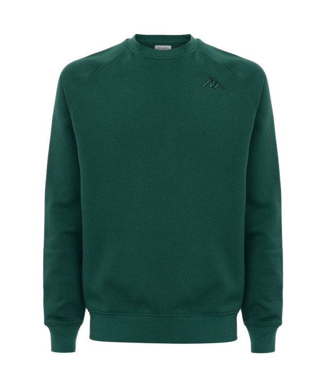 Sweat Kappa Homme Biome vert de Caimali