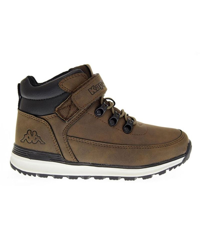 Chaussures Kappa Enfant Monsi Mid Ev Dk Brown/Black