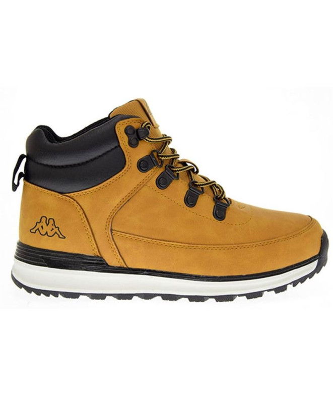 Zapatillas Kappa Monsi Lace Kid Infantil Tan/Negro