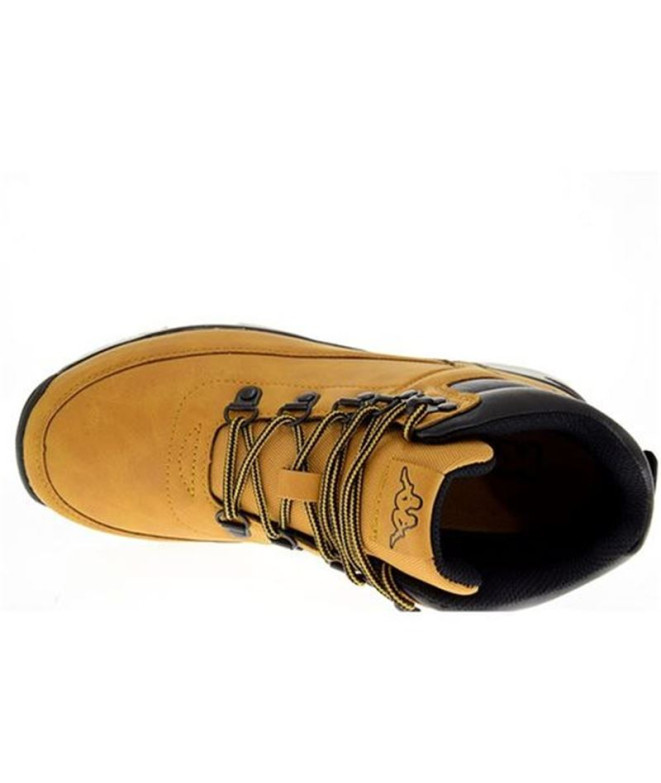 Sapatilhas Kappa Infantil Monsi Lace Kid Tan/Black