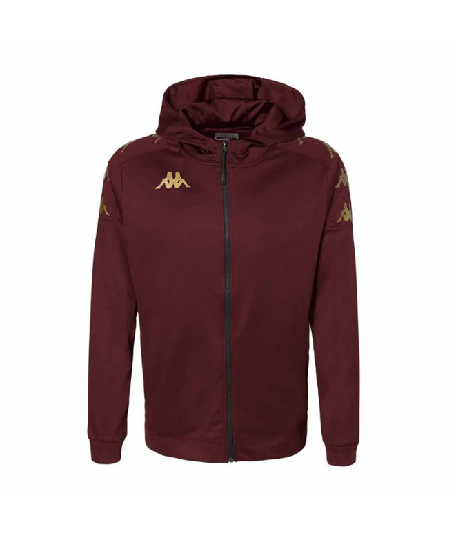 Chaqueta de fútbol Kappa Grevolo Rojo oscuro