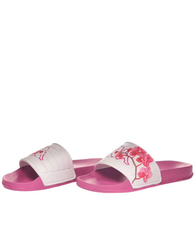 Chanclas Kappa Noles 7 Mujer Violet/White