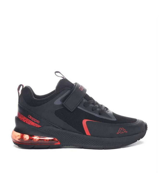 Zapatillas Kappa Nagyo Kid Ev Infantil Negro/Rojo Md