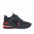 Zapatillas Kappa Nagyo Kid Ev Infantil Negro/Rojo Md