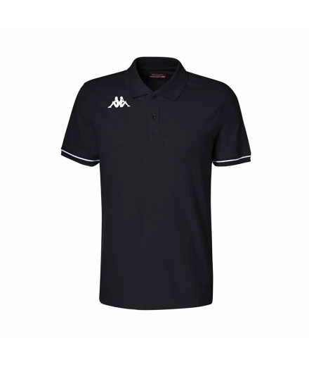 Polo Kappa Barli Hombre Negro
