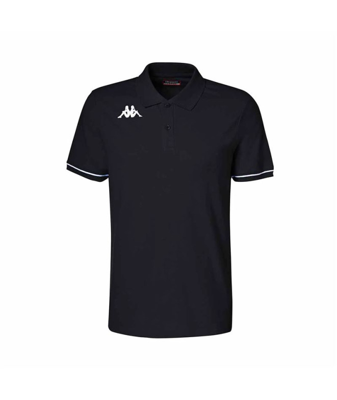 Polo Kappa Homme Barli Noir