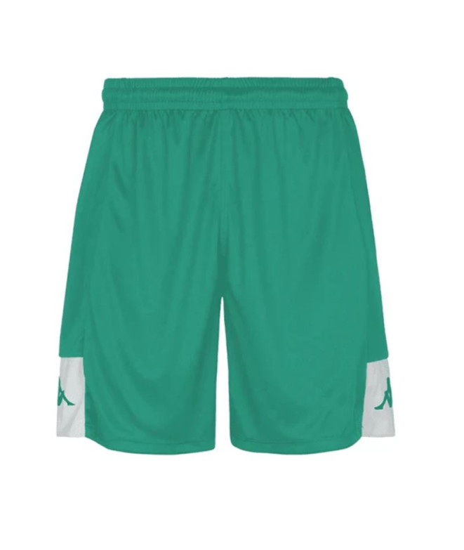 Calça Futebol Kappa Homem de Daggo Verde/Branco