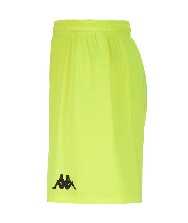 Pantalons Kappa Homme Borgo Neon Yellow