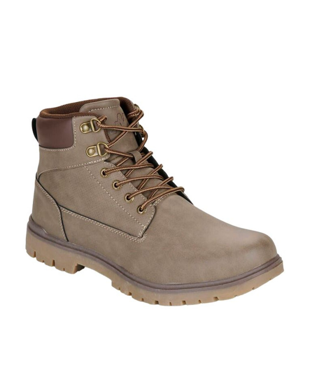 Zapatillas Kappa Gunter Hombre Marrón Lt/Marrón Dk