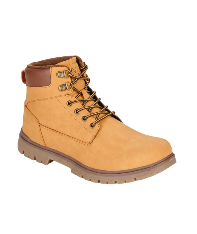 Zapatillas Kappa Gunter Hombre Amarillo Tan/Marrón Dk