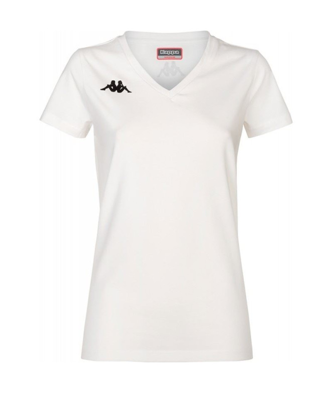 Camiseta Kappa Mulher Brizza Branco