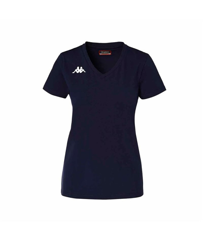 T-shirt Kappa Femme Brizza Bleu