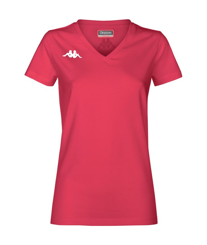 Camiseta Kappa Mulher Brizza Rosa