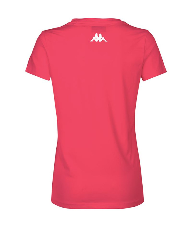 Camiseta Kappa Brizza Mujer Rosa