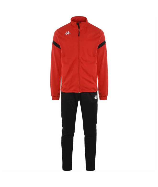 Chandal Kappa Dalcito Hombre Rojo/Negro