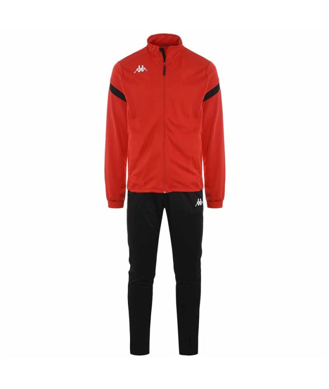 Kappa Homme Tracksuit Dalcito Rouge/Noir