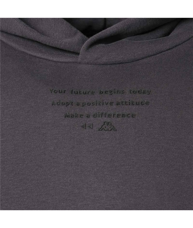 Sweat Kappa Homme Faetano Life Gris foncé