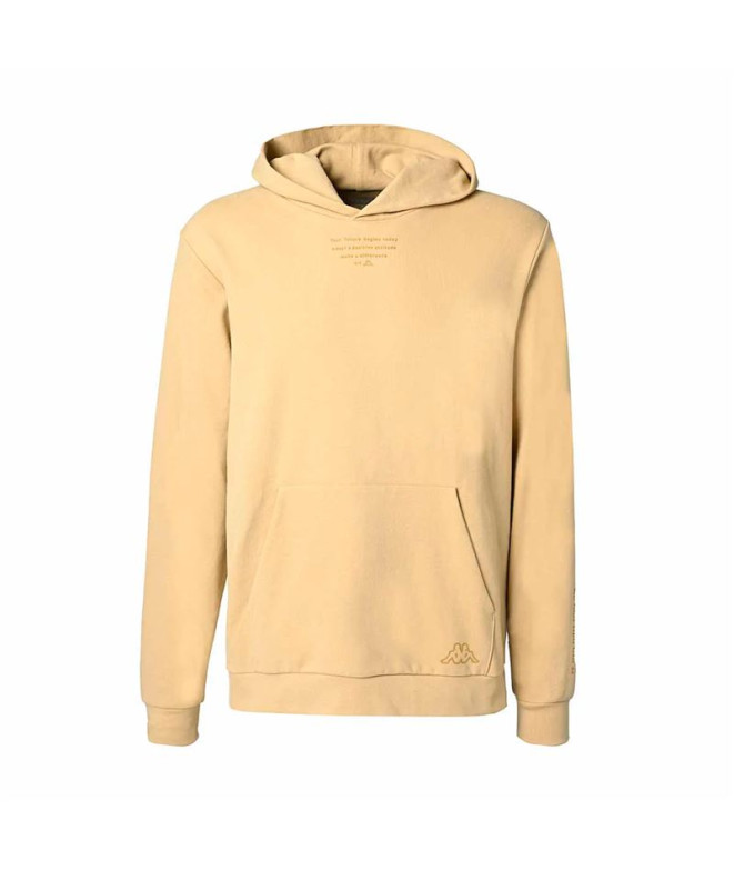 Sweat Kappa Homme Faetano Life Beige Amande