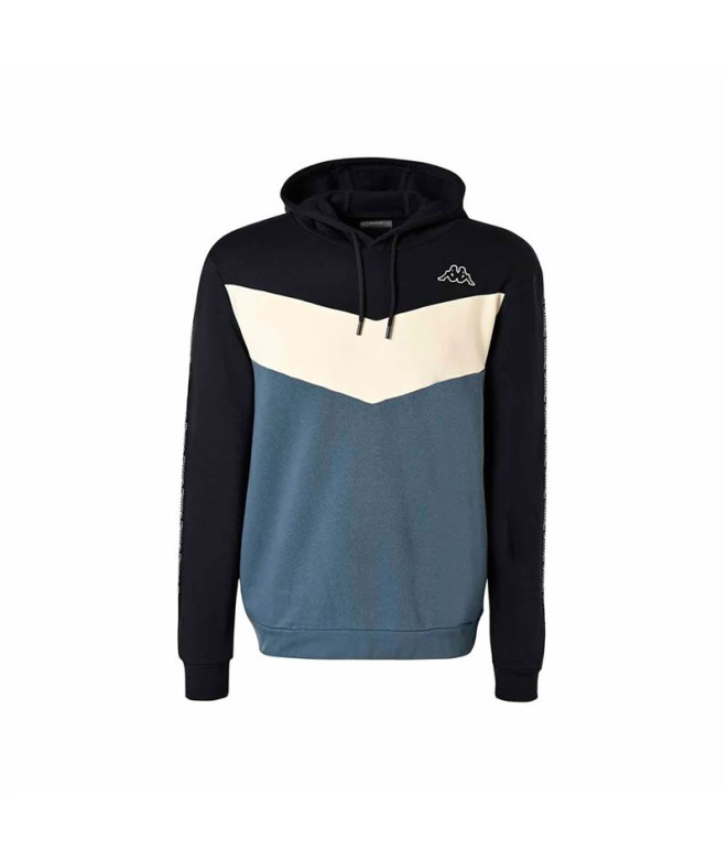 Sweat Kappa Homme Imagino Active Homme Bleu Océan/Blanc Naturel/Bleu