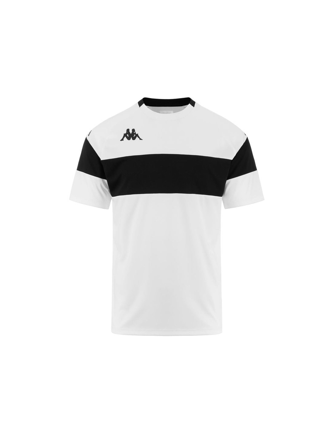 Camiseta de Futbol Kappa Dareto Hombre White Black