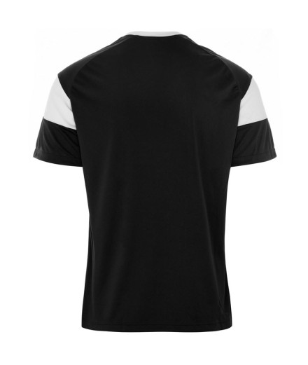 Camiseta Futebol Kappa Homem de Dareto Black White 2