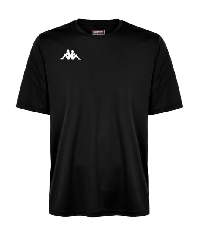 Camiseta de Fútbol Kappa Dovo Hombre Black