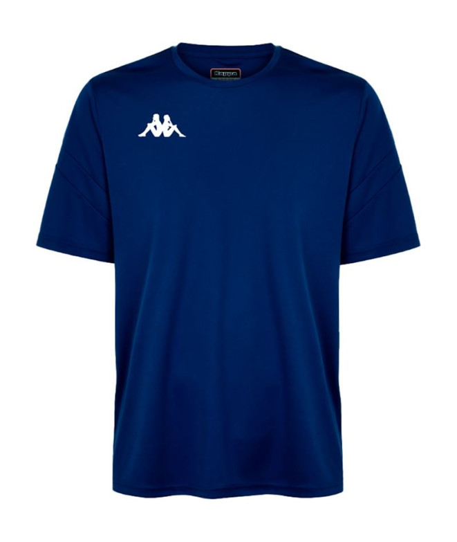 Camiseta de Fútbol Kappa Dovo Hombre Blue Marine