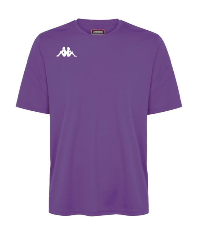 T-shirt Football Kappa Homme de Dovo Violet Indigo