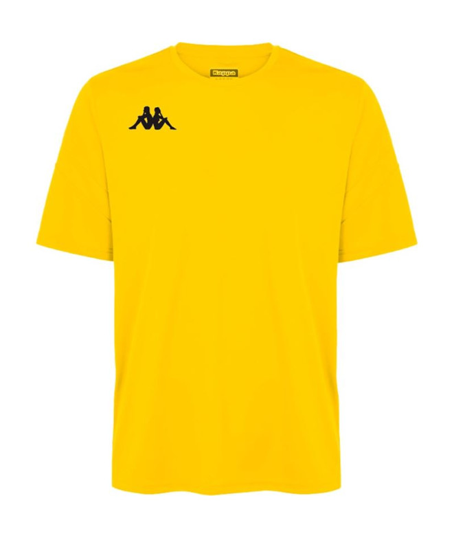 Camiseta Futebol Kappa Homem de Dovo Yellow Chrome