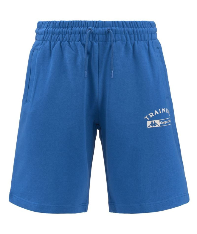 Calça Kappa Homem Authentic Spire Organic Azul Royal Branco