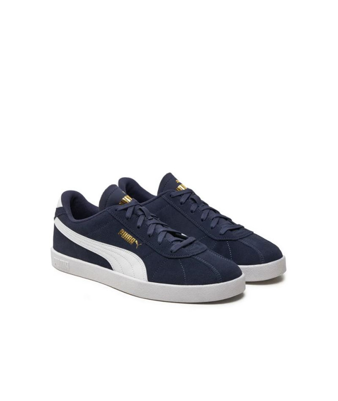 Zapatillas Puma Club II Hombre Azul Marino