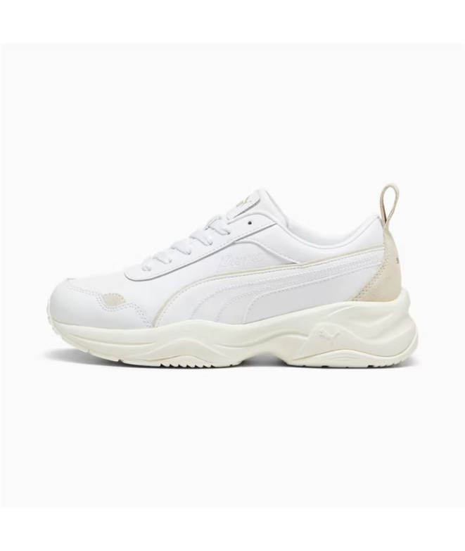 Chaussures Femme Puma Cilia Mode Lux White/Pale White/Gold