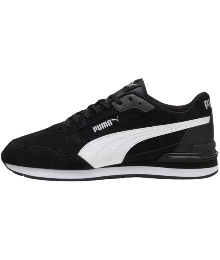 Zapatillas Puma St Runner V4 Sd Hombre Negro/Blanco/Gris