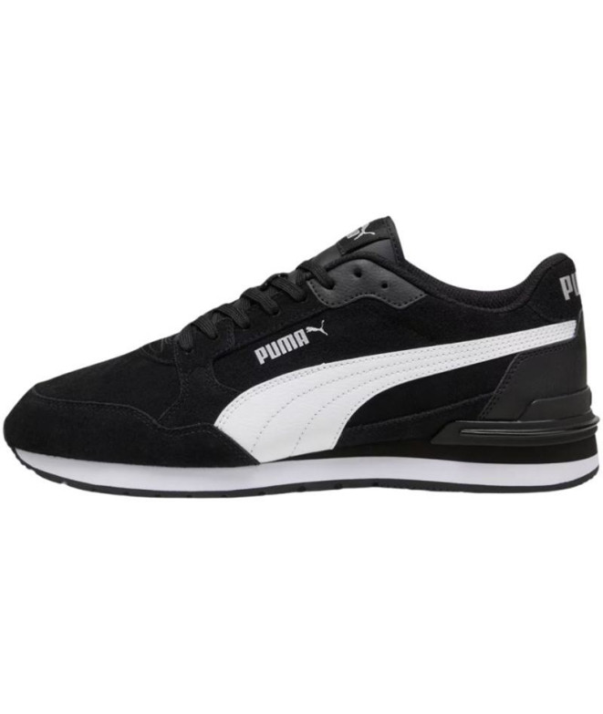 Zapatillas Puma St Runner V4 Sd Hombre Negro/Blanco/Gris