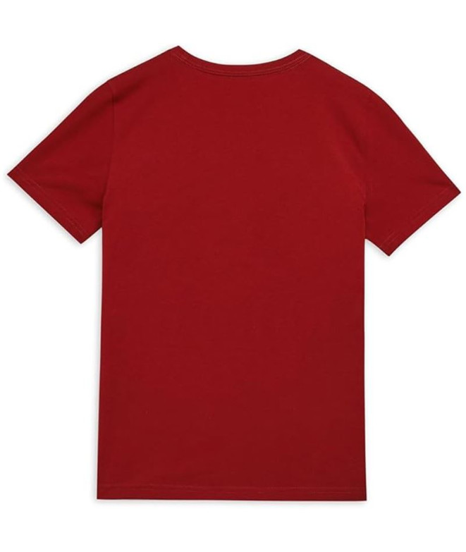 T-shirt Enfant Puma Ess+ 2 Col Logo Rouge Intense