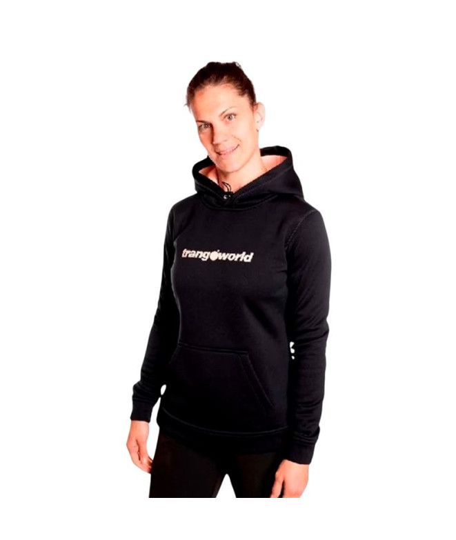 Sweat Trangoworld Femme Poppi Noir/Rose