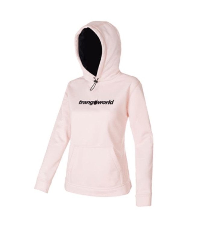 Sudadera Trangoworld Poppi Mujer Rosa/Negro