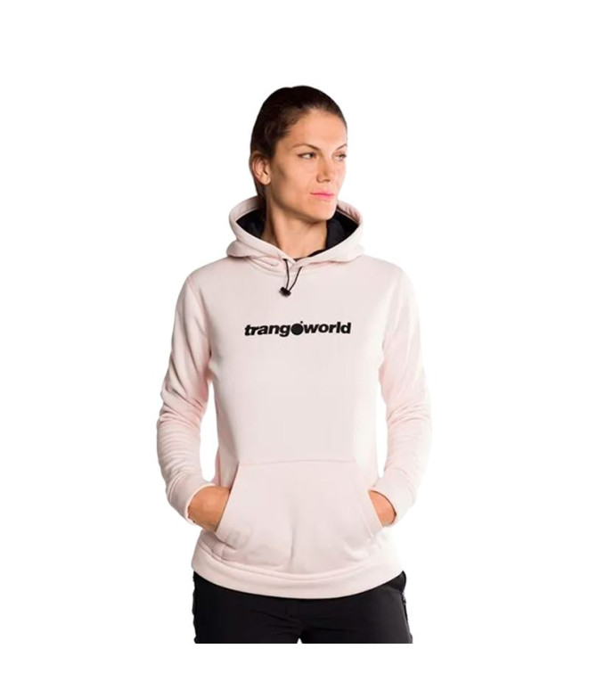 Sweat Trangoworld Femme Poppi Rose/Noir