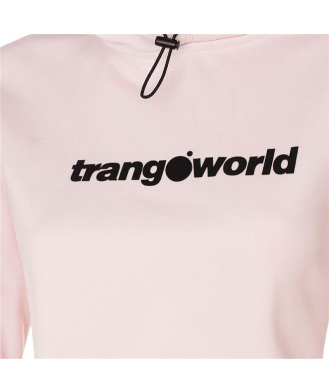 Sweat Trangoworld Femme Poppi Rose/Noir