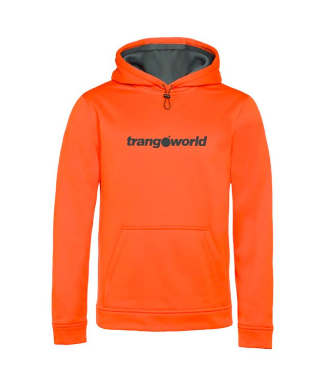 Sudadera Trangoworld Login Hombre Rojo naranja/Gris