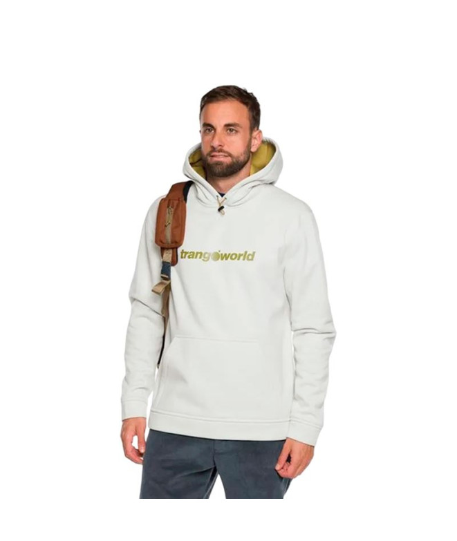 Sudadera de montaña Trangoworld Login Crema/Verde
