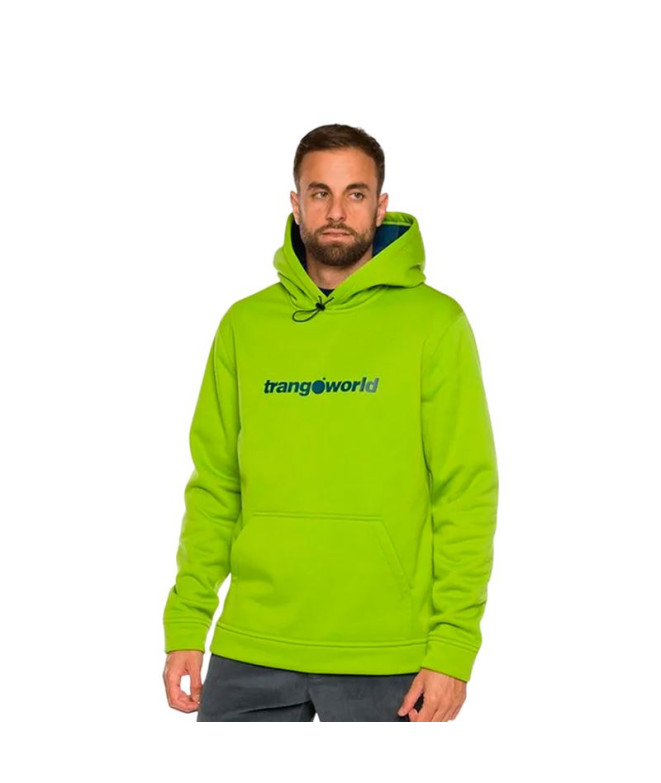 Sudadera Trangoworld Login Hombre Verde/Azul
