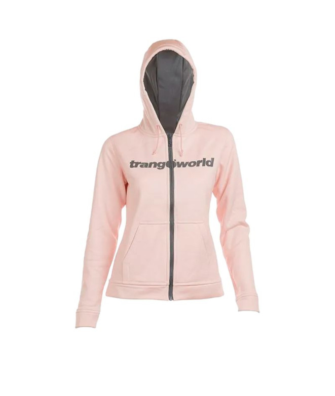 Veste Trangoworld Femme Liena rose/gris