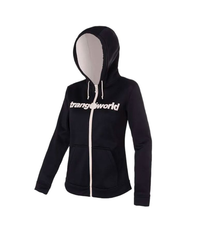 Chaqueta Trangoworld Liena Mujer Negro/Rosa