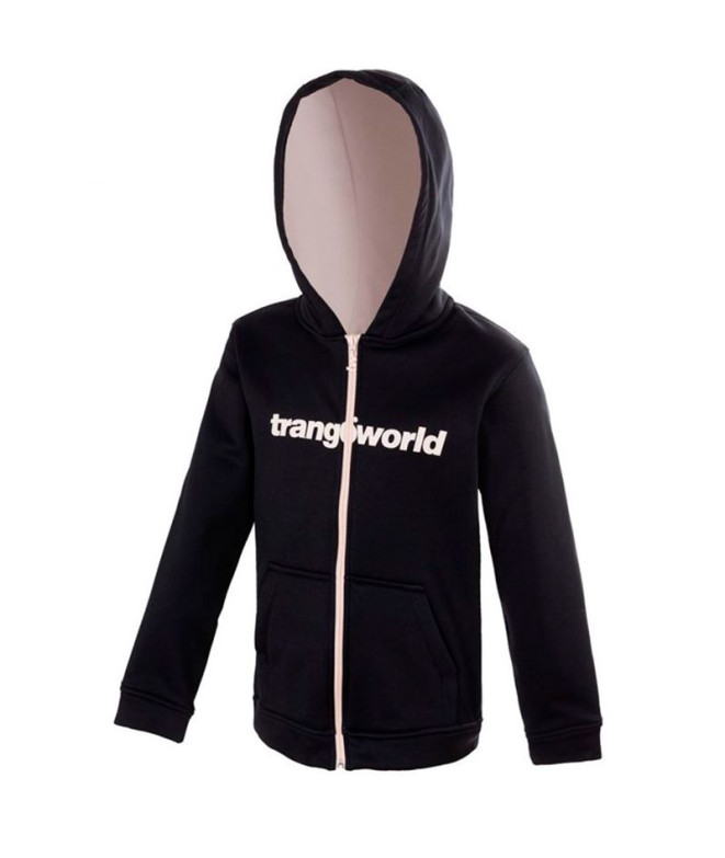 Casaco Trangoworld Menino Oby Preto/Rosa